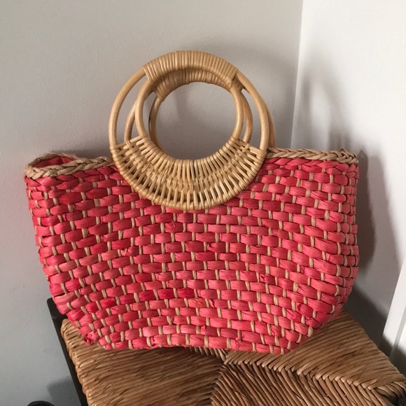 New Free People Sophia Tote Peach - Picture 6 of 10